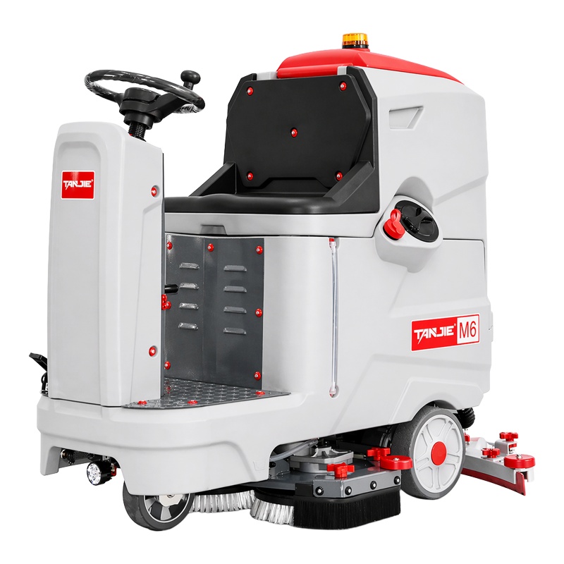苗栗坦洁驾驶式洗地机M6【双刷】